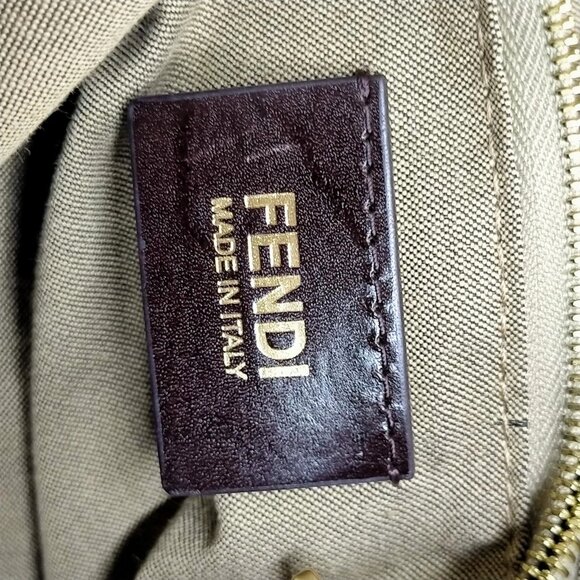 Fendi Hand Bag Brown Canvas mon-684-091725 - Picture 16 of 16